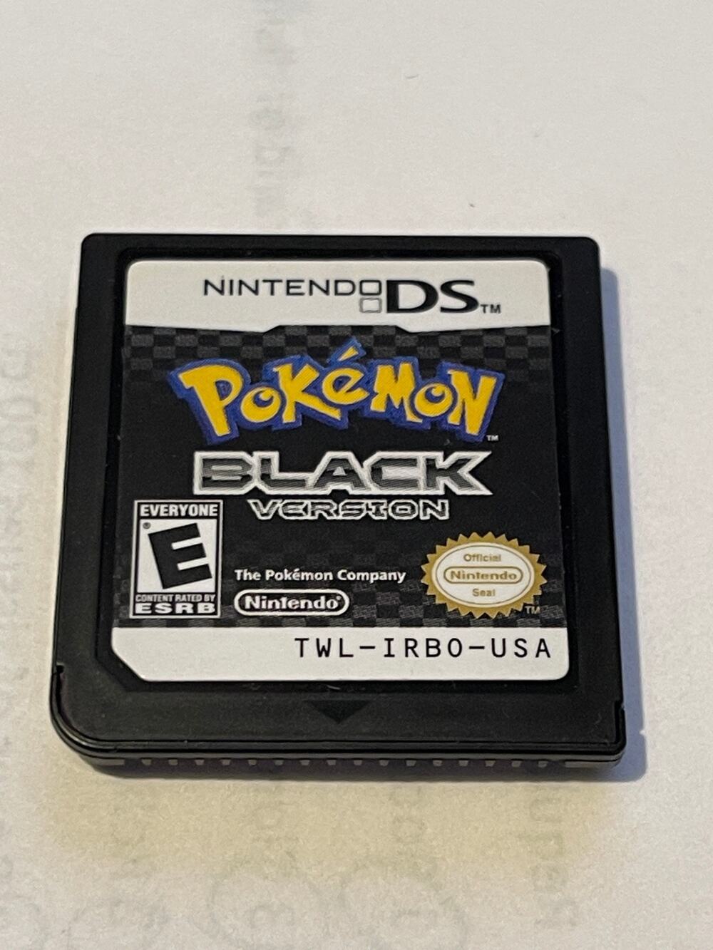Pokémon Black Version Nintendo DS Authentic Cartridge Only, Tested